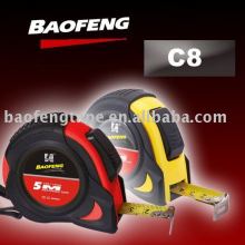 two stops tape measurement with auto-lock button