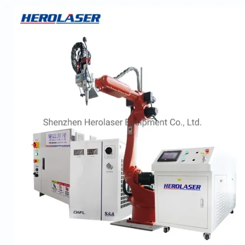 Fiber Laser Welding Machine With Abb Robot Arm