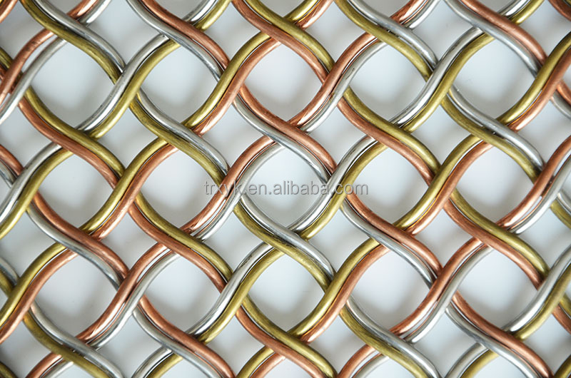 Decorative Woven Wire Mesh Panel