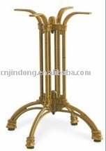 cast aluminum table leg coffee table wood table