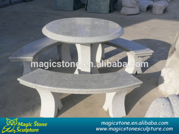 marble garden table round