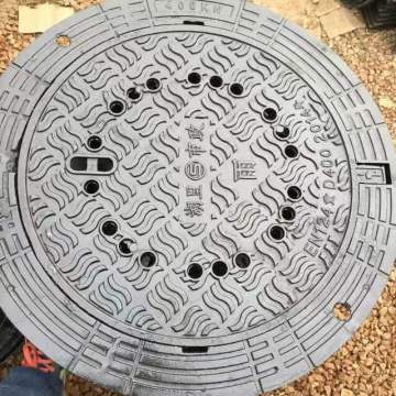 High quality cast iron round manhole cover