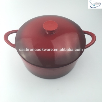 Enamel Cast Iron Casserole Dish, Casserole Pot