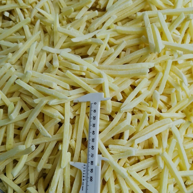 IQF Frozen Potato Chips French Fries, Shoestring Cut 7*7mm, Straight Cut 10*10mm