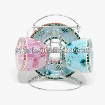 Metal icecream cup holder