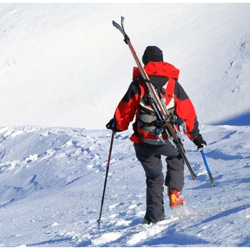 Daidaitacce kafada madaukai ski da katako mai ɗaukar nauyi