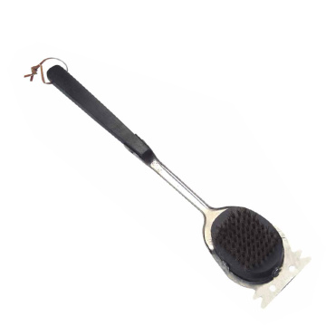 high quality bbq grill cleaning brush with scraper