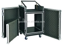 Aluminum 16U amplifier standard rack case