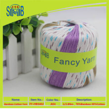 wholesale china factory modern style yarns with bamboo wool blended for baby sweaters