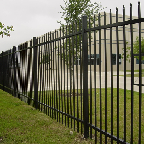 zinc steel picket fence