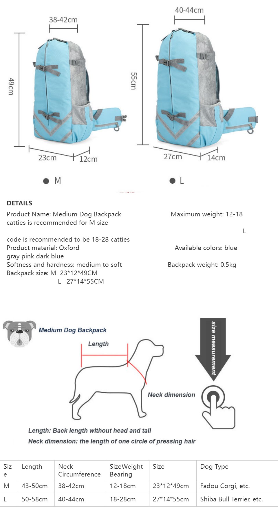 Pet Travel Carrier