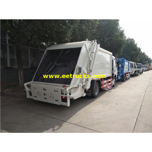 Camions de rebut de 6cbm 6ton Compactor