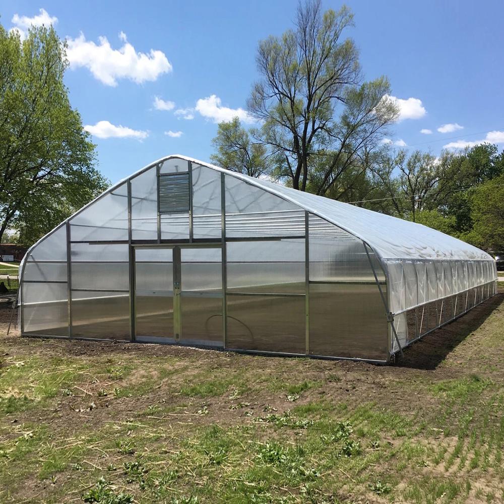 Agricultural Single Span Tunnel plastic for greenhouse