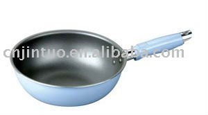 Aluminium non-stick wok