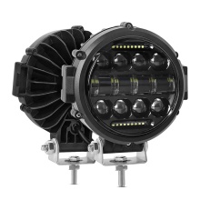 IP68 LED Offroad Driving Lights with DRL 75W 7" Round Projector Fog Driving Lights