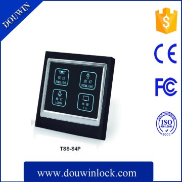 fireproof PC material soft touch light switch