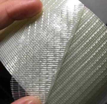 Filament Strapping Adhesive Fibreglass Mesh Tape, self adhesive fiberglass filament mesh tape, Mesh Fiberglass Filament Self Adh