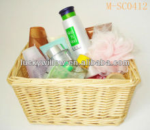 wicker cosmetics packing / storage basket (professional manufacture)