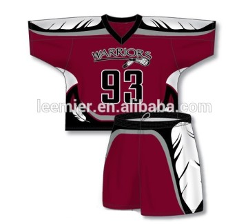 Team wear lacrosse jerseys and shorts