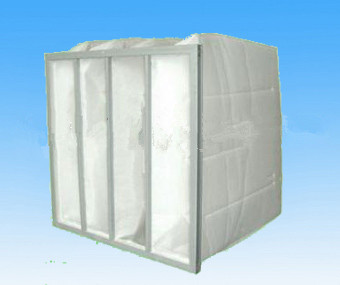 Bag type filter for painting workshop