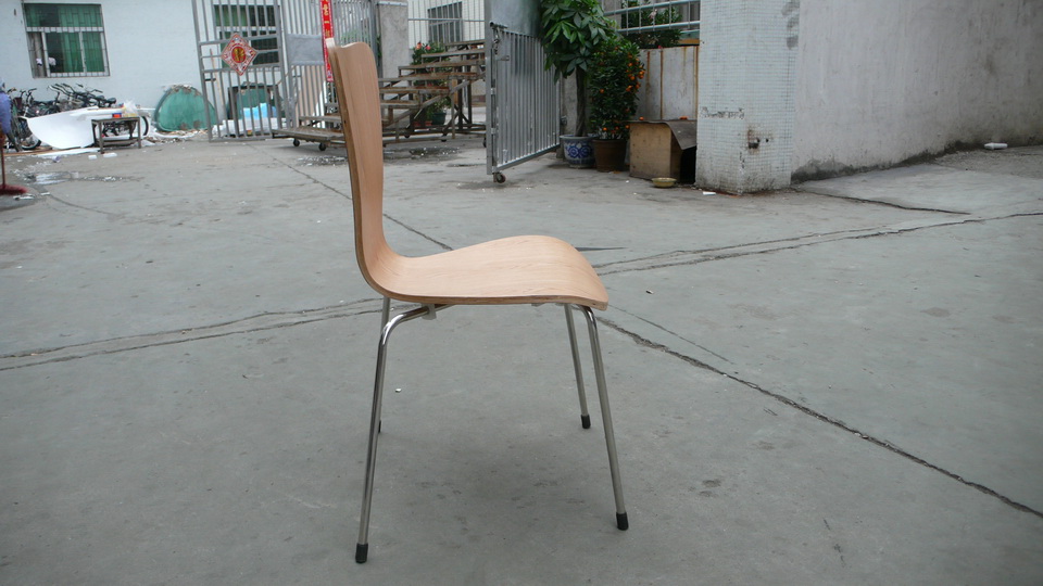 Bent wood chair