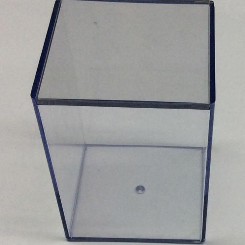 Plastic display storage box