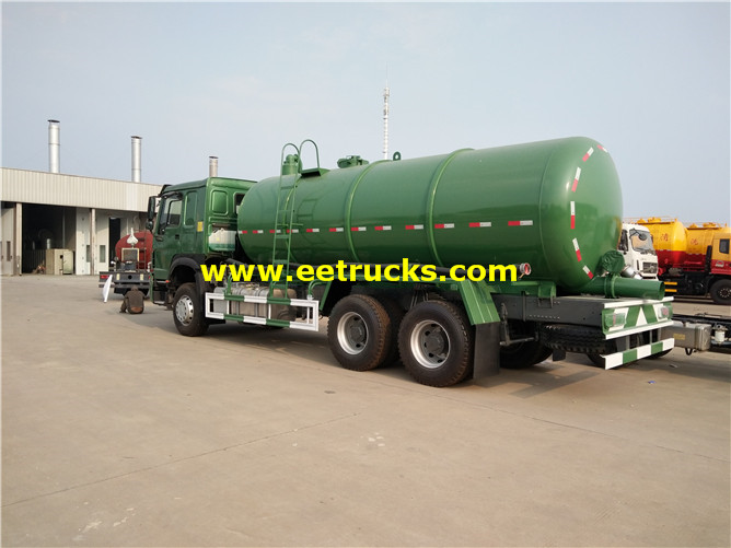 20m3 sinotruk maji taka sludge malori