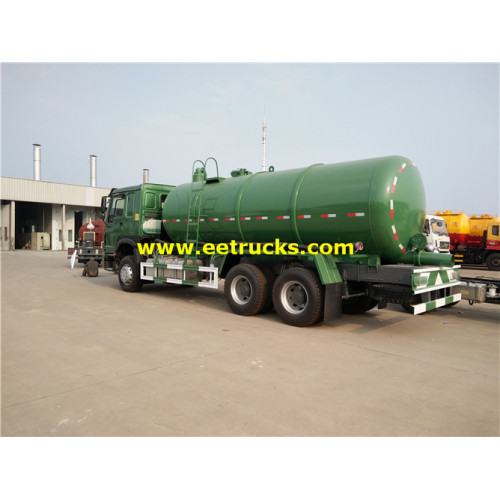 20m3 Sinotruk Sewage Sludge Suction Trucks