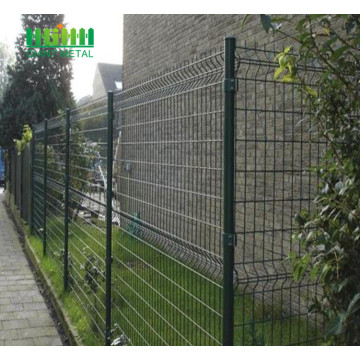 PVC Coated Triangle Bending Welded Metal Fence