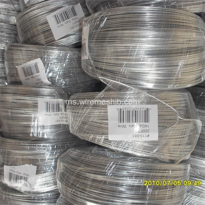 Pembungkusan Kecil 1Kgs / Coil Galvanized Iron Wire