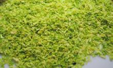 dehydrated green and white cabbage
