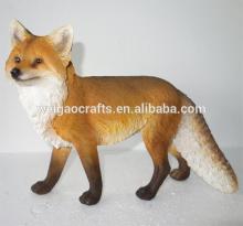 polyresin animal Walking fox figurine