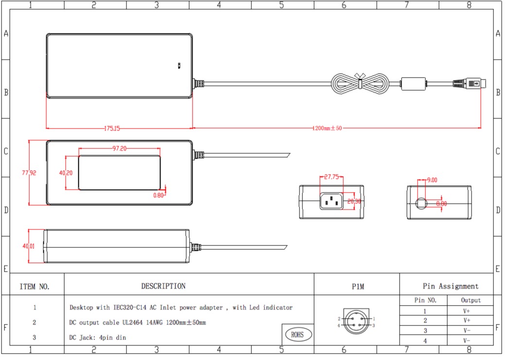 power adaptor 24v