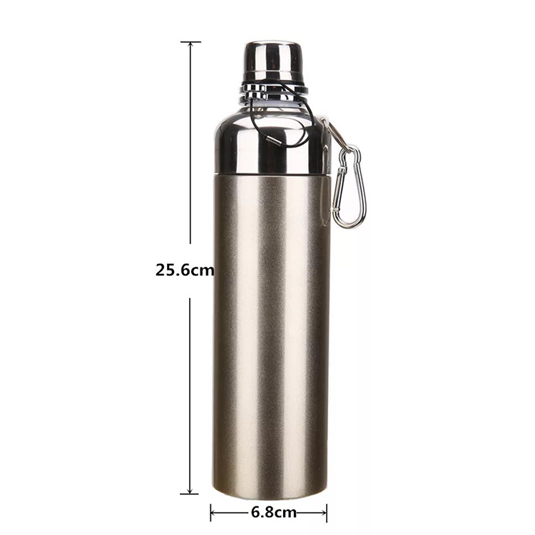 500ml double wall 304 stainless steel vacuum flask sport water bottle