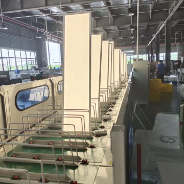 Holux Lamp Office 1200x300 Dimmable 24W Frameless Ceiling Backlit LED Panel with RGB and Driver