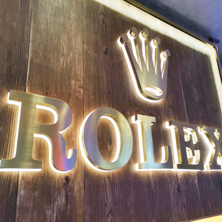 Custom 3d Sign Acrylic Metal Channel Light Logo Led Office Sign Custom Backlit Advertising Letter Logo Led Sign