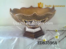 resin gold plated bowl