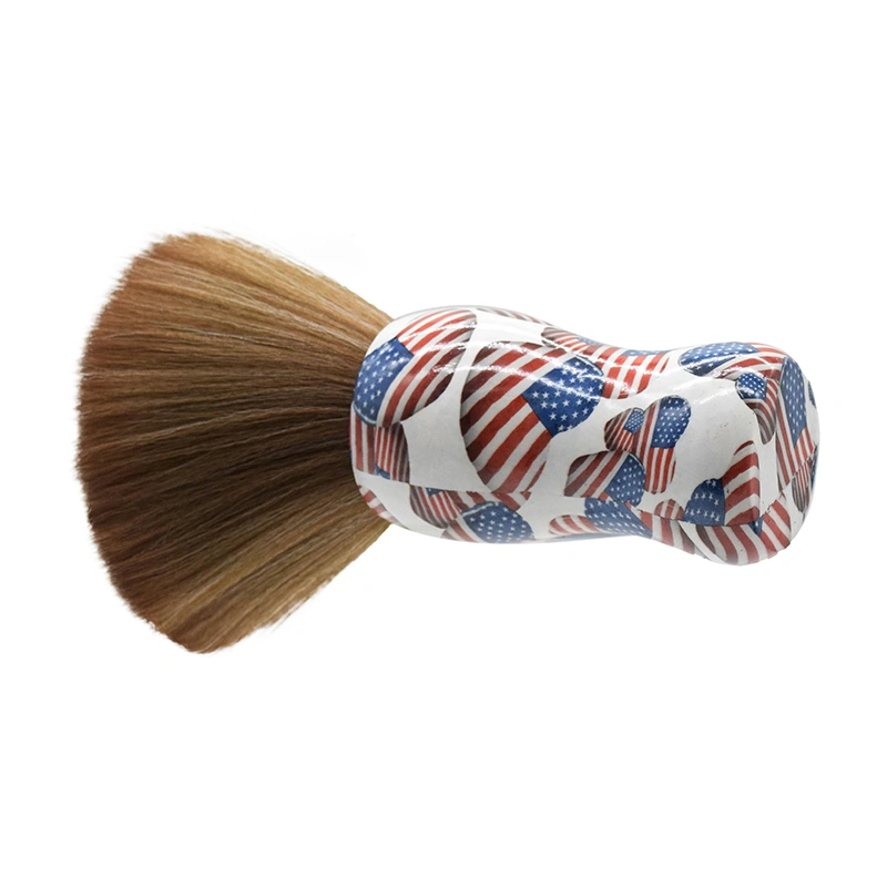 Barber Shop Plastic Handle Neck Brush Styling Tool Brush