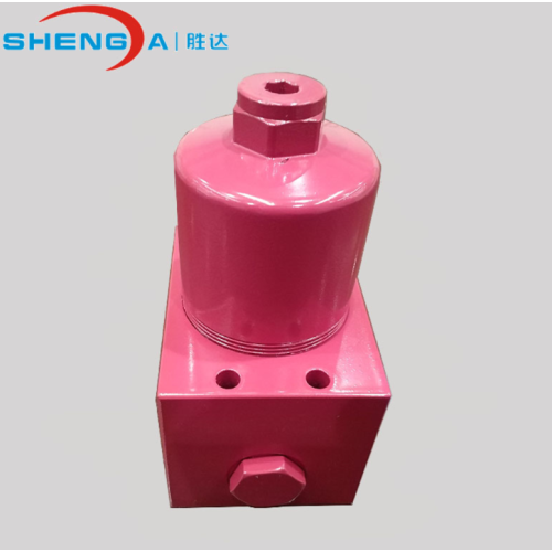 inline high pressure hydraulic oil filter assembly