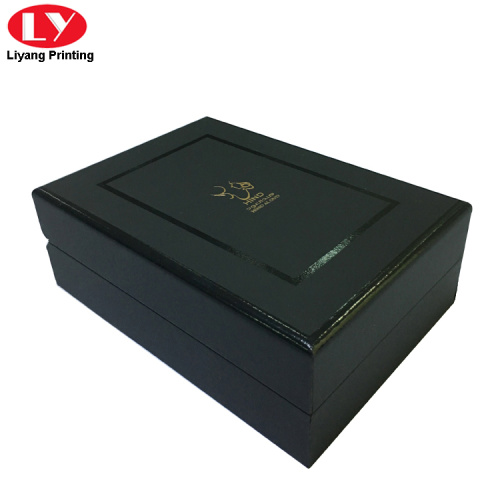 Black Perfume Box Printing With Foam