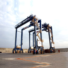 Customized Port Container Rubber Tyre Gantry Crane