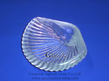 glass ashtray,glass holder,molded glass,glassware