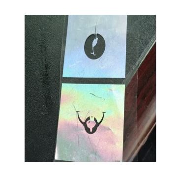 Laser Ink With Rainbow Effect