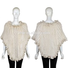 YR894 Fashion Cheap Wholesale Rabbit Yarn Fur Poncho Shawl Women
YR894 Fashion Cheap Wholesale Rabbit Yarn Fur Poncho