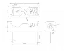 BBA-23A-1-X-1 Battery Holder For 23A THT