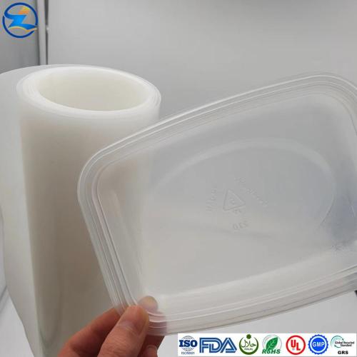 Thermoforming PP Films PP Food Container Bahan mentah