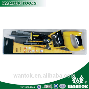 4 in 1 multi-function 22" Hand Saw garden pruning saw set(jab saw,paper knife,back saw ,hand saw)