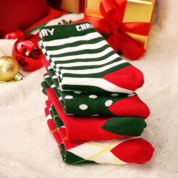 Calcetines navideños de invierno de mujer shupao