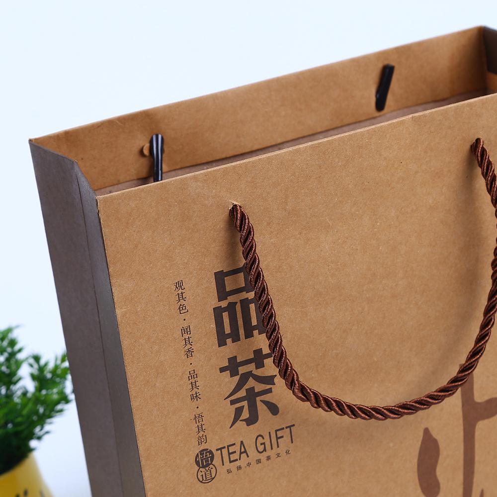 Hot Sale Food Grade Brown Kraft Paper Bag