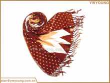 Fringe style women stole promotion rayon scarf